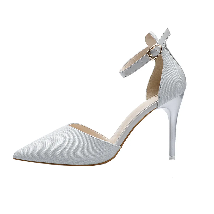 New Women 9cm High Heels Fashion Stiletto Sandals Female Pointed Toe Shoes Ladies Sexy Office Business Wedding Party Shoes
New Women 9cm High Heels Fashion Stiletto Sandals Female Pointed Toe Shoes Ladies Sexy Office Business Wedding Party Shoes