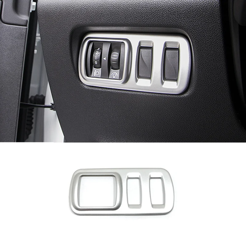 ABS Matte For Renault Kadjar 2015 16 17 18 2019 Car Headlights switching frame cover trim car interior accessories sticker shell
ABS Matte For Renault Kadjar 2015 16 17 18 2019 Car Headlights switching frame cover trim car interior accessories sticker shell