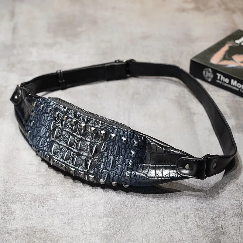 Waist Pack Men's Casual Bag Crocodile pattern Waist Belt Bags Men Sport Phone Pack Fanny pack High-quality Waist Bag Hip pack
Waist Pack Men's Casual Bag Crocodile pattern Waist Belt Bags Men Sport Phone Pack Fanny pack High-quality Waist Bag Hip pack