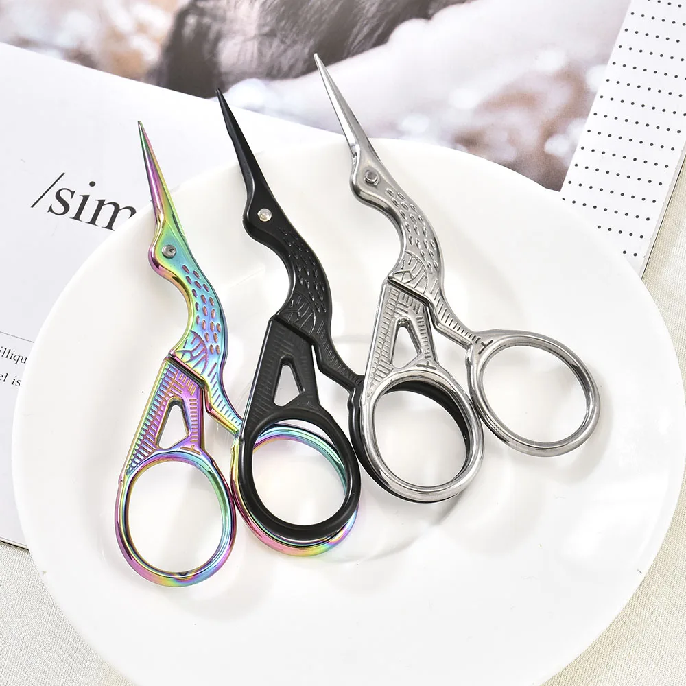 1Pcs Beauty Makeup Embroidery Scissor Colorful Antique Stainless Steel Beauty Round Head Eyelashes Eyebrow Trimming Scissor Tool
1Pcs Beauty Makeup Embroidery Scissor Colorful Antique Stainless Steel Beauty Round Head Eyelashes Eyebrow Trimming Scissor Tool