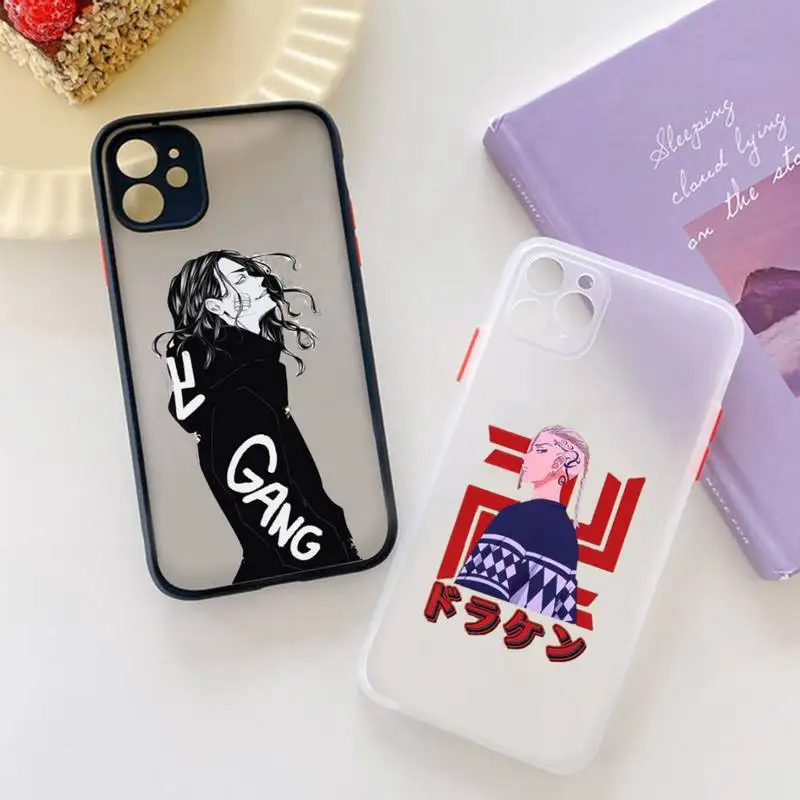 Tokyo revengers Phone Case For iPhone 12 11 Mini Pro XR XS Max 7 8 Plus X Matte transparent Back Cover
Tokyo revengers Phone Case For iPhone 12 11 Mini Pro XR XS Max 7 8 Plus X Matte transparent Back Cover