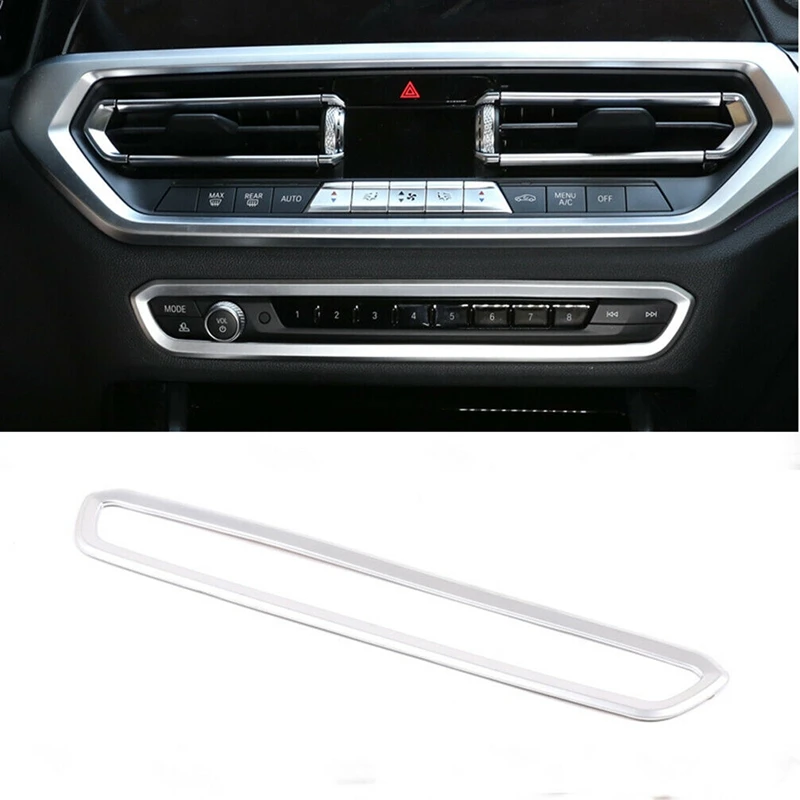 For -BMW 3 Series G20 G28 325I 330D 335 2019 2020 Car Panel Center Control Volume Button Frame Cover Trim ABS Silver LHD
For -BMW 3 Series G20 G28 325I 330D 335 2019 2020 Car Panel Center Control Volume Button Frame Cover Trim ABS Silver LHD