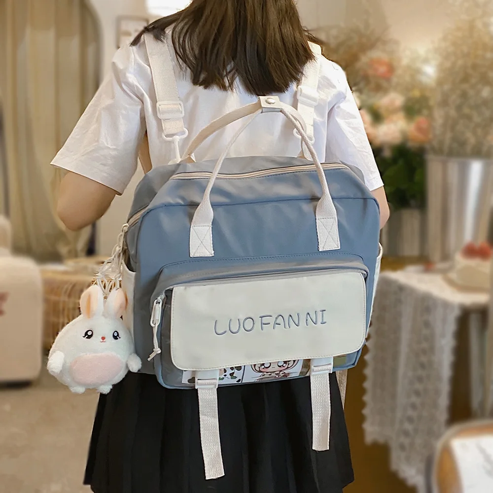 Women Kawaii Backpack colloge Girls Transparent Shoulder Bag Female Cute Small Backpack travel Fashion Ladies Handbag School Bag
Women Kawaii Backpack colloge Girls Transparent Shoulder Bag Female Cute Small Backpack travel Fashion Ladies Handbag School Bag