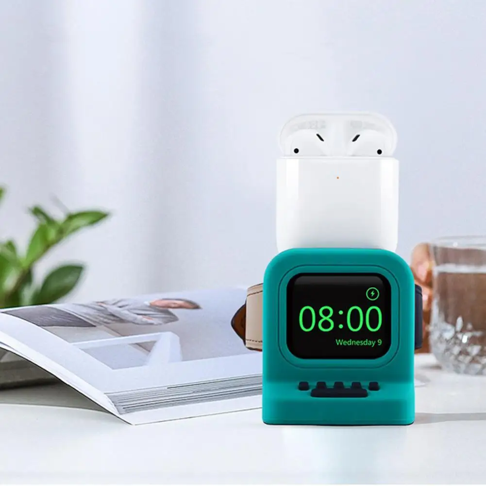 Watch Charger Quick Charging Multifunctional 2 in 1 Watch Earphone Box Charging Station for Apple Watch 1/2/3/4/5
Watch Charger Quick Charging Multifunctional 2 in 1 Watch Earphone Box Charging Station for Apple Watch 1/2/3/4/5
