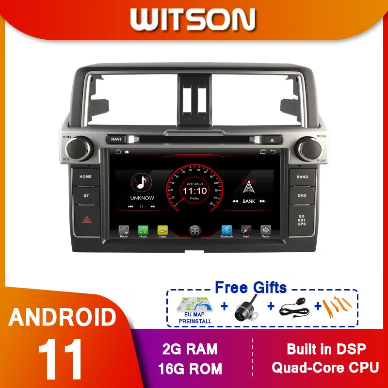 Автомагнитола WITSON, 2 din, android 11, видеоплеер, навигация GPS для Toyota Prado 2014
Автомагнитола WITSON, 2 din, android 11, видеоплеер, навигация GPS для Toyota Prado 2014
