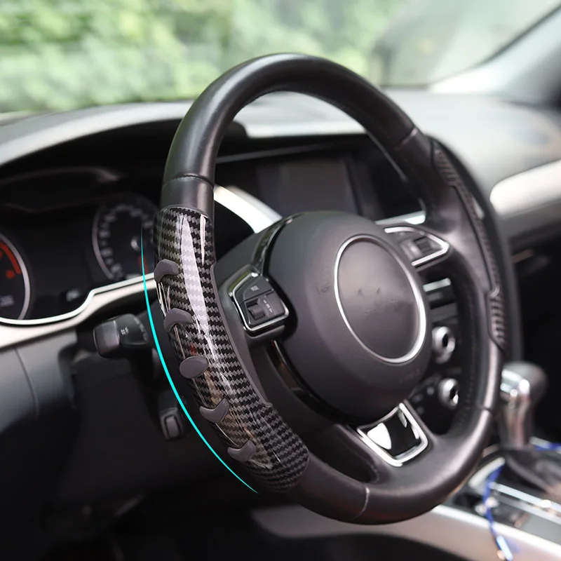 Car Steering Wheel Covers Anti-Slip Carbon Car Steering-wheel Cover Car-styling Anti-catch Auto Holder Protor
Car Steering Wheel Covers Anti-Slip Carbon Car Steering-wheel Cover Car-styling Anti-catch Auto Holder Protor