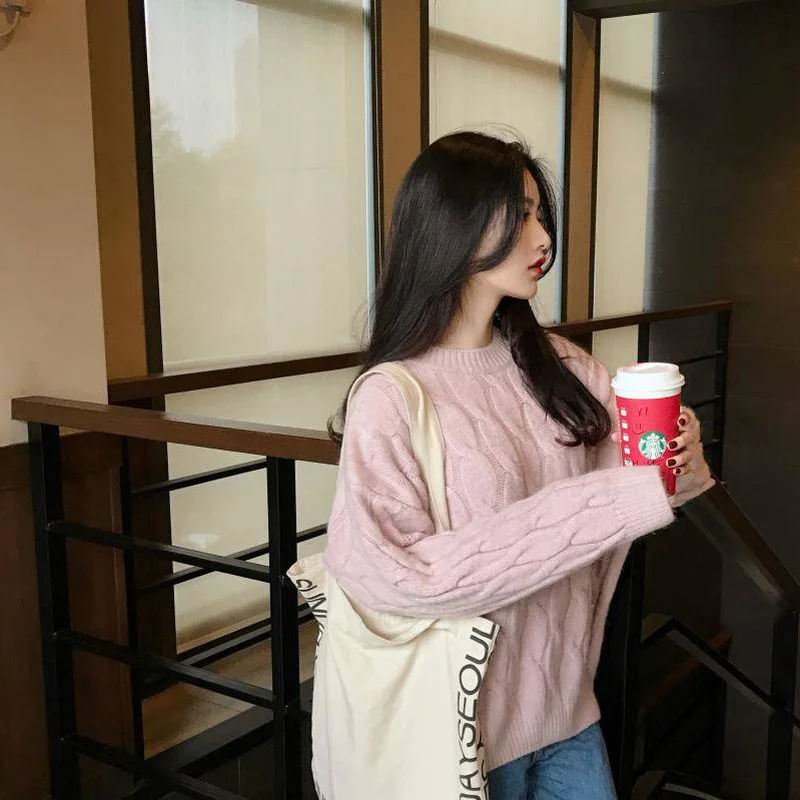 Solid Color Plus Size Women Sweater Autumn and Winter Round Neck Pullover Sweater To Keep Warm Inside Wearing Sweater
Solid Color Plus Size Women Sweater Autumn and Winter Round Neck Pullover Sweater To Keep Warm Inside Wearing Sweater