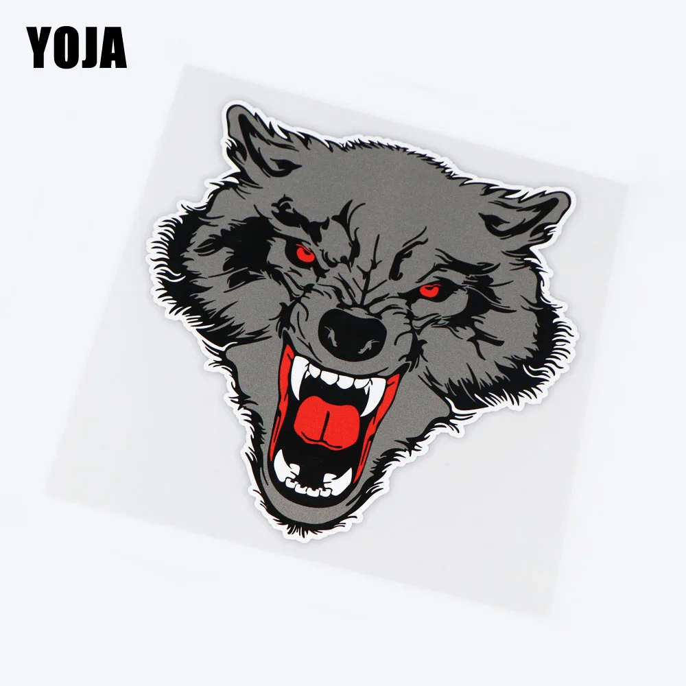 YOJA 17.3X17.5CM Wolf Head Angry Expression Car Sticekr Decoration Vinyl Decal 19B-0013
YOJA 17.3X17.5CM Wolf Head Angry Expression Car Sticekr Decoration Vinyl Decal 19B-0013