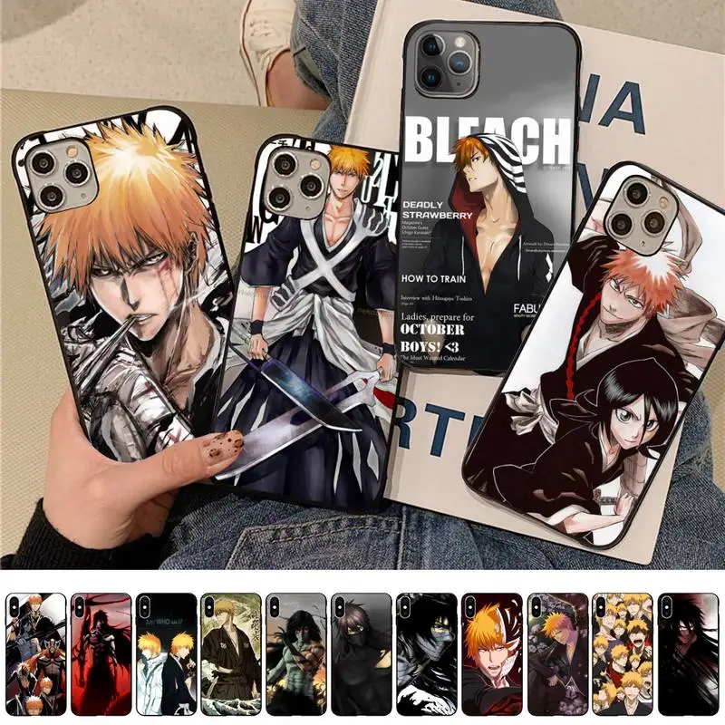 Anime Bleach Kurosaki ichigo Phone Case for iPhone 11 12 13 mini pro XS MAX 8 7 6 6S Plus X 5S SE 2020 XR case
Anime Bleach Kurosaki ichigo Phone Case for iPhone 11 12 13 mini pro XS MAX 8 7 6 6S Plus X 5S SE 2020 XR case