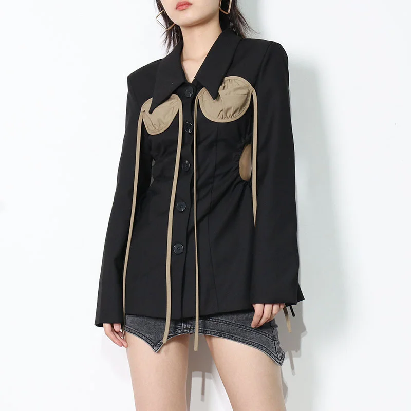 Fashion Suit 2021 Fall New Style Personality Stitching Single-breasted Women's Suit Jacket Ustyle0351
Fashion Suit 2021 Fall New Style Personality Stitching Single-breasted Women's Suit Jacket Ustyle0351