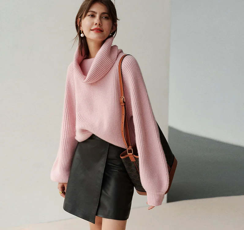 Autumn Winter oversize thick Sweater pullovers Women 2021 loose cashmere turtleneck big size Sweater Pullover for women female
Autumn Winter oversize thick Sweater pullovers Women 2021 loose cashmere turtleneck big size Sweater Pullover for women female