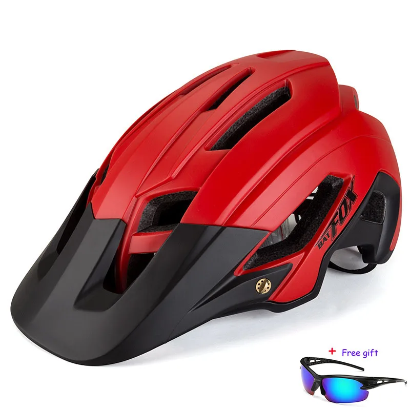 BATFOX Mountain Riding Bicycle Helmet Man Woman Ultralight MTB Bike Helmet casco mtb DH AM helmet Bicycle Safety Helmet
BATFOX Mountain Riding Bicycle Helmet Man Woman Ultralight MTB Bike Helmet casco mtb DH AM helmet Bicycle Safety Helmet