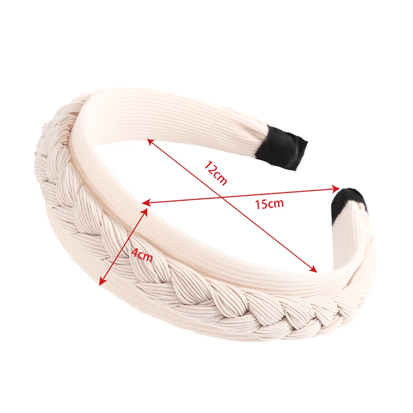 Levao Solid Color Twist Braid Headband For Women Fashion Hairbands Hoop Bezels Lady Hair Accessories 2021 New Headwear 
Levao Solid Color Twist Braid Headband For Women Fashion Hairbands Hoop Bezels Lady Hair Accessories 2021 New Headwear