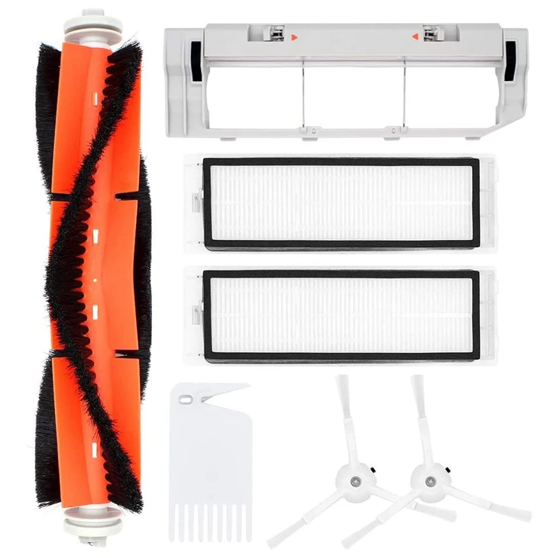 Vacuum Cleaner Accessories for Xiaomi Roborock S55 S50 S51, Includes Main Side Brush HEPA Filter Brush Cover
Vacuum Cleaner Accessories for Xiaomi Roborock S55 S50 S51, Includes Main Side Brush HEPA Filter Brush Cover