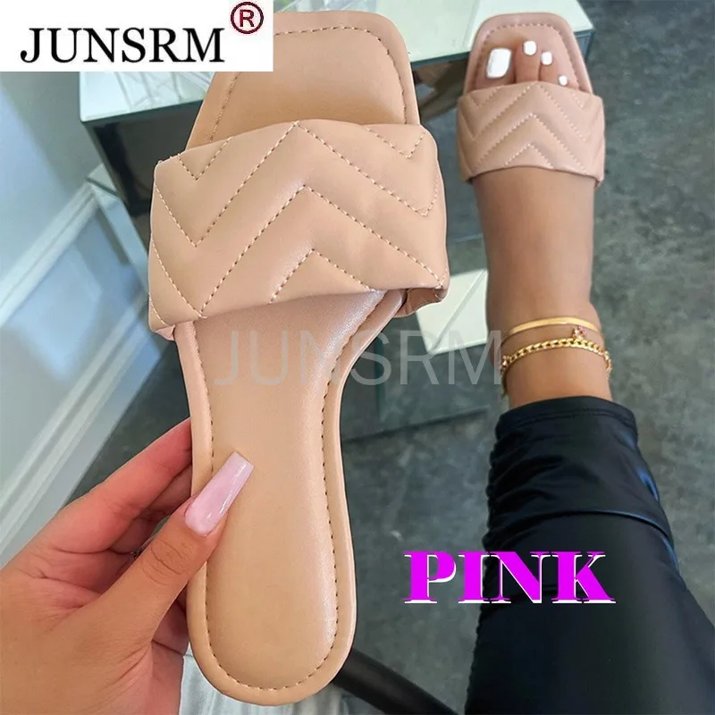 Summer Flat Wild Fashion Slippers Comfort Outside Beach Shoes Ladies Casual Slides Women Summer Sandals Plus Size 35-43 Dropship
Summer Flat Wild Fashion Slippers Comfort Outside Beach Shoes Ladies Casual Slides Women Summer Sandals Plus Size 35-43 Dropship
