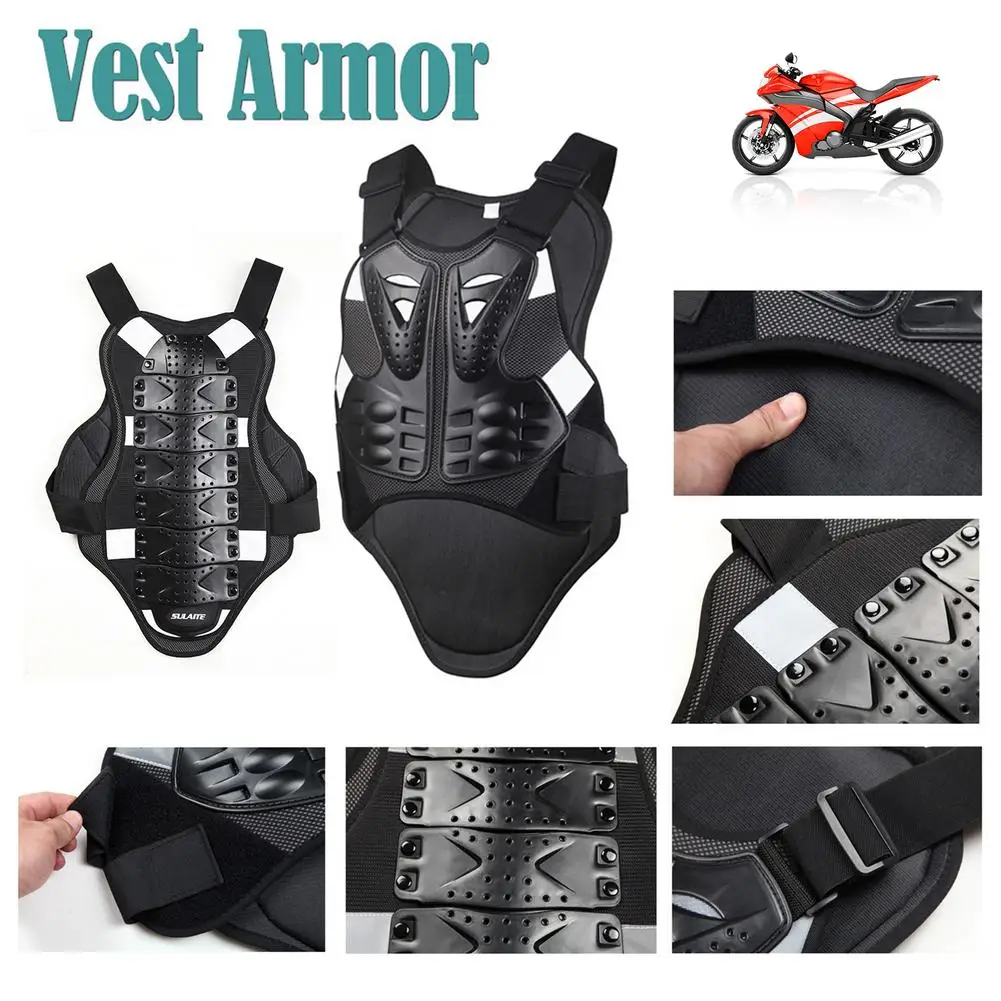 Motorcycle Armor Jacket Riding Sports Protection Anti-fall Motorcycle Adults Knight Back Protector Chest Protector
Motorcycle Armor Jacket Riding Sports Protection Anti-fall Motorcycle Adults Knight Back Protector Chest Protector
