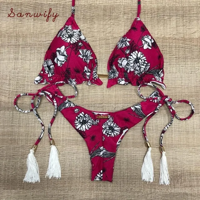 Sexy Bikinis Set Summer Bathing Suits Low Waist Padded Floral Swimsuit Biquinis Set Leopard Triangle Swimwear
Sexy Bikinis Set Summer Bathing Suits Low Waist Padded Floral Swimsuit Biquinis Set Leopard Triangle Swimwear