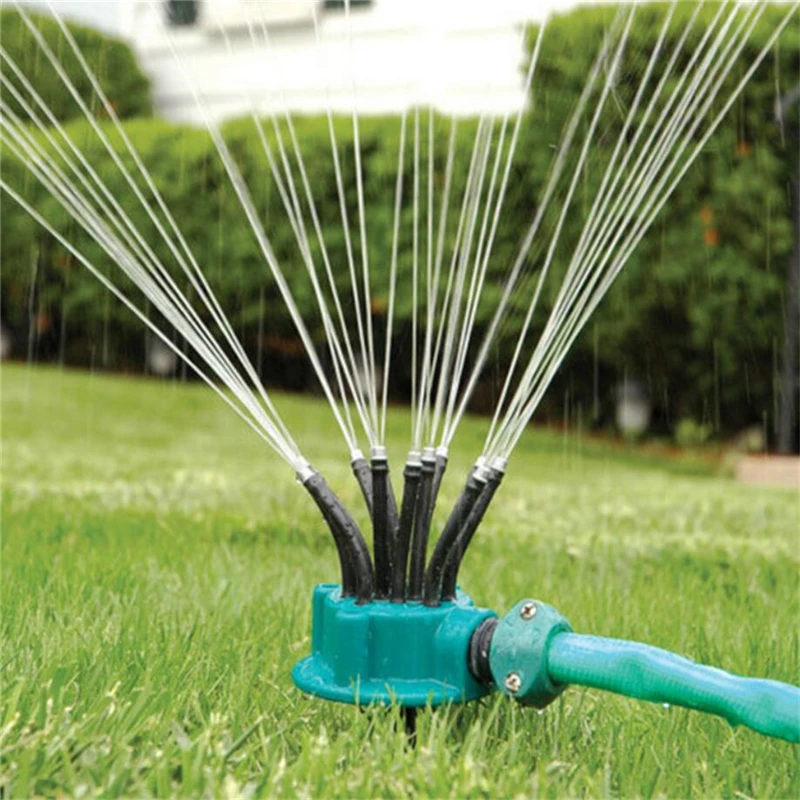 

Автоматическая садовая система полива, Вращающаяся насадка для полива травы, газона, 360 градусов