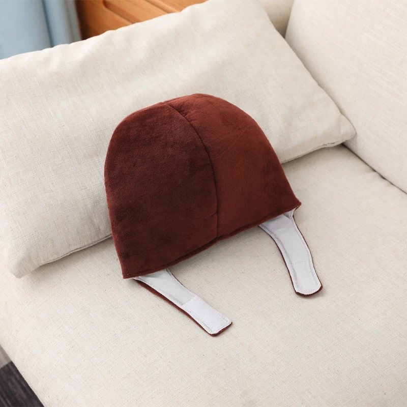 Novelty Chocolate Headgear Hat Plush Cute Headgear Cap for Casual Birthday Festive Photo Studio Dress up Cosplay Costume
Novelty Chocolate Headgear Hat Plush Cute Headgear Cap for Casual Birthday Festive Photo Studio Dress up Cosplay Costume
