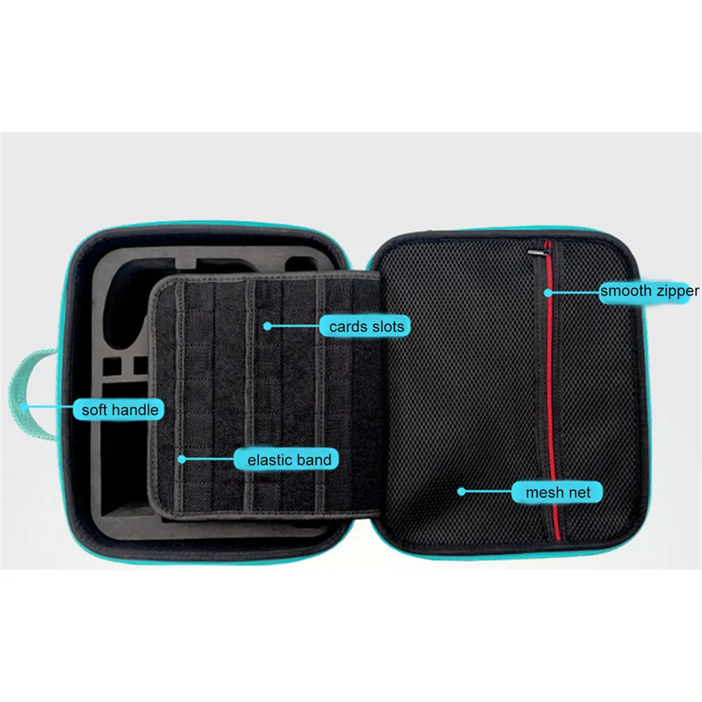 Portable Protective Bag for Nintend Switch Pro Joy Handle Game Accessories Large Capacity Storage Bag Waterproof Carrying Case
Portable Protective Bag for Nintend Switch Pro Joy Handle Game Accessories Large Capacity Storage Bag Waterproof Carrying Case