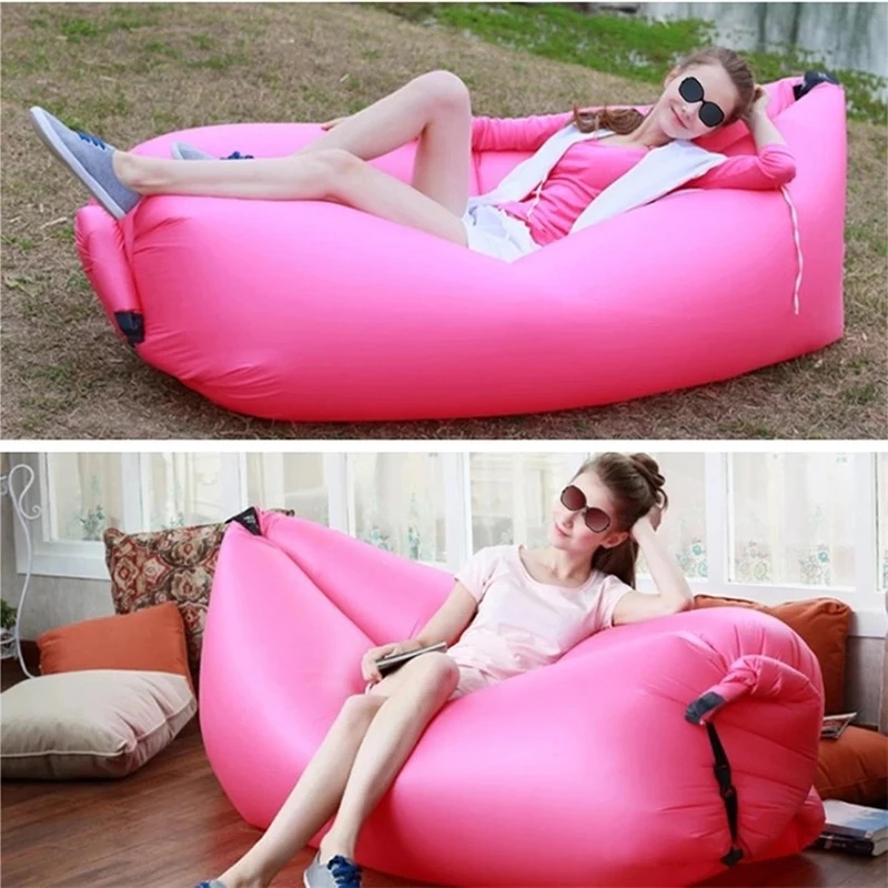 Outdoor Inflatable Air Bed Sofa Lounger Couch Chair Bag Camping Inflatable Sofa Beach Portable Folding chair Sleeping Bag
Outdoor Inflatable Air Bed Sofa Lounger Couch Chair Bag Camping Inflatable Sofa Beach Portable Folding chair Sleeping Bag