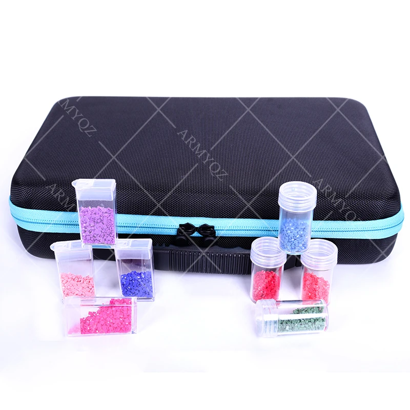 NEW 70 Bottles Diamond Painting Box Tool Container Storage Box Carry Case Holder Hand Bag Zipper Design Shockproof Durable
NEW 70 Bottles Diamond Painting Box Tool Container Storage Box Carry Case Holder Hand Bag Zipper Design Shockproof Durable