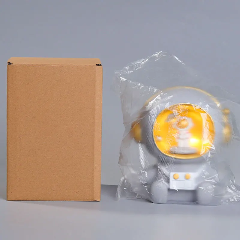 Nordic Resin Astronaut Statue Cute Spaceman Piggy Bank Night Light Glowing Piggy Bank Desktop Modern Coin Storage Box Home Decor
Nordic Resin Astronaut Statue Cute Spaceman Piggy Bank Night Light Glowing Piggy Bank Desktop Modern Coin Storage Box Home Decor