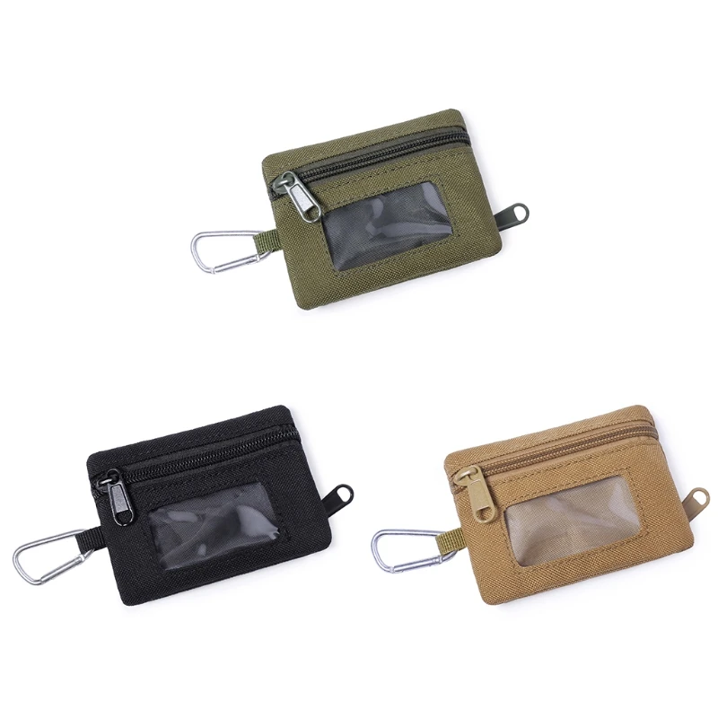 Unisex Mini Coin Purse with D-Buckle Card Key Holder Small Bag Women Men Casual Travel Zipper Waist Bag Portable Change Purse
Unisex Mini Coin Purse with D-Buckle Card Key Holder Small Bag Women Men Casual Travel Zipper Waist Bag Portable Change Purse