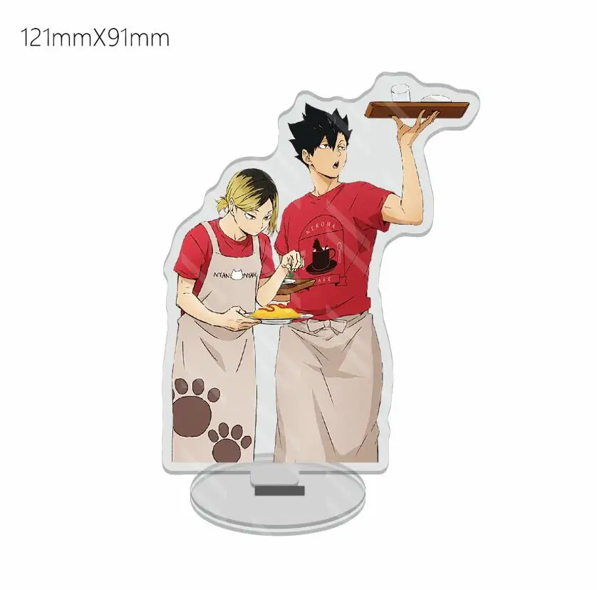 Аниме Haikyuu! Kenma Kozume Shoyo Hinata фигурка на акриловой подставке настольная Коллекция