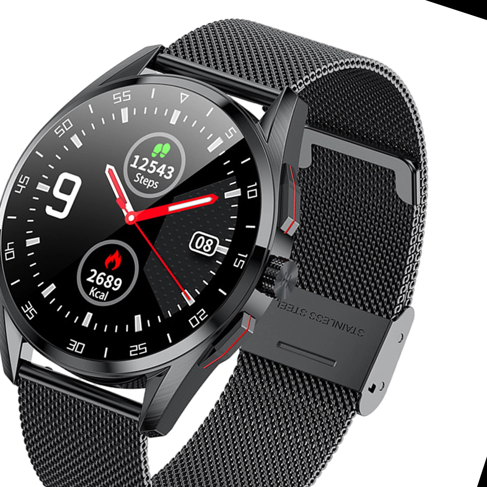 Sports Smart Watch Fitness Tracker Blood Pressure Heart Rate Monitor With Real Time SMS And Call Reminder Function Waterproof
Sports Smart Watch Fitness Tracker Blood Pressure Heart Rate Monitor With Real Time SMS And Call Reminder Function Waterproof