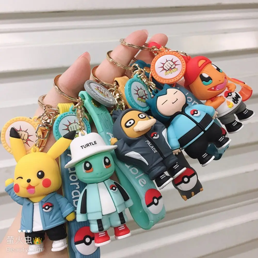 Pokemon Pikachu Pendant Anime Keychain Pokémon Go Figures Toys Psyduck Decoration Model Car for Girls Boys Gifts For Childrens
Pokemon Pikachu Pendant Anime Keychain Pokémon Go Figures Toys Psyduck Decoration Model Car for Girls Boys Gifts For Childrens