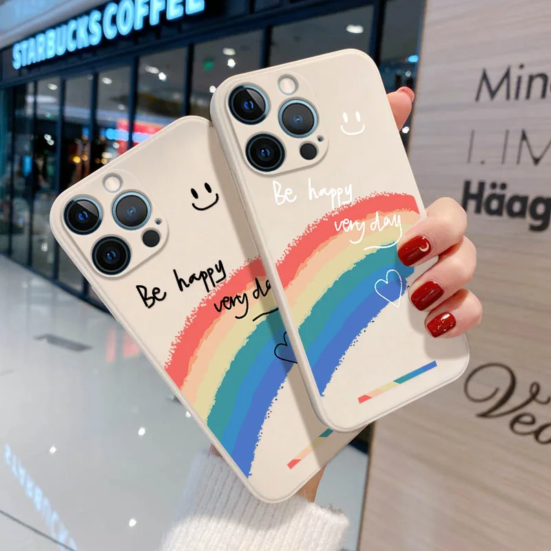 Cases For IPhone 13 Pro Case Silicon Funda Iphone 11 Pro Max Coque Iphone 7 8 Plus 12 Mini 6 S XS XR SE 2020 Rainbow Matte Cover
Cases For IPhone 13 Pro Case Silicon Funda Iphone 11 Pro Max Coque Iphone 7 8 Plus 12 Mini 6 S XS XR SE 2020 Rainbow Matte Cover