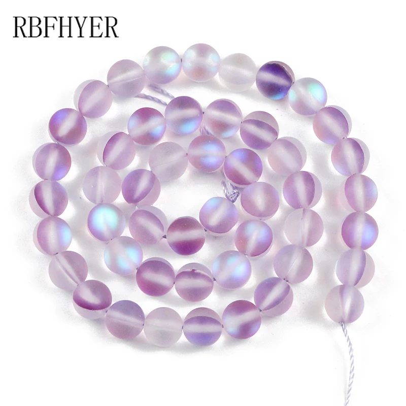 Natural Light Purple Synthetic Flash Stone Beads Matte Round Loose 6/8/10mm Spacer Beads For Jewelry Making DIY Bracelets 15''
Natural Light Purple Synthetic Flash Stone Beads Matte Round Loose 6/8/10mm Spacer Beads For Jewelry Making DIY Bracelets 15''