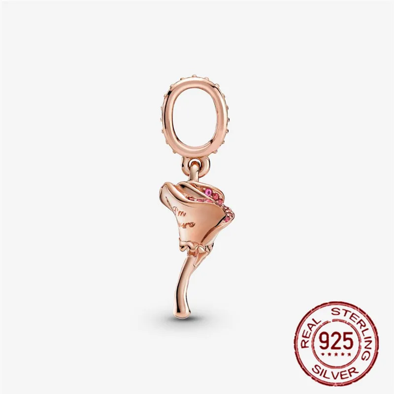Hot 925 Sterling Silver Sparkling Pink Rose bouquet Pendant Charm Beads Fit Pandora Bracelets Fashion DIY Jewelry Dropshipping
Hot 925 Sterling Silver Sparkling Pink Rose bouquet Pendant Charm Beads Fit Pandora Bracelets Fashion DIY Jewelry Dropshipping