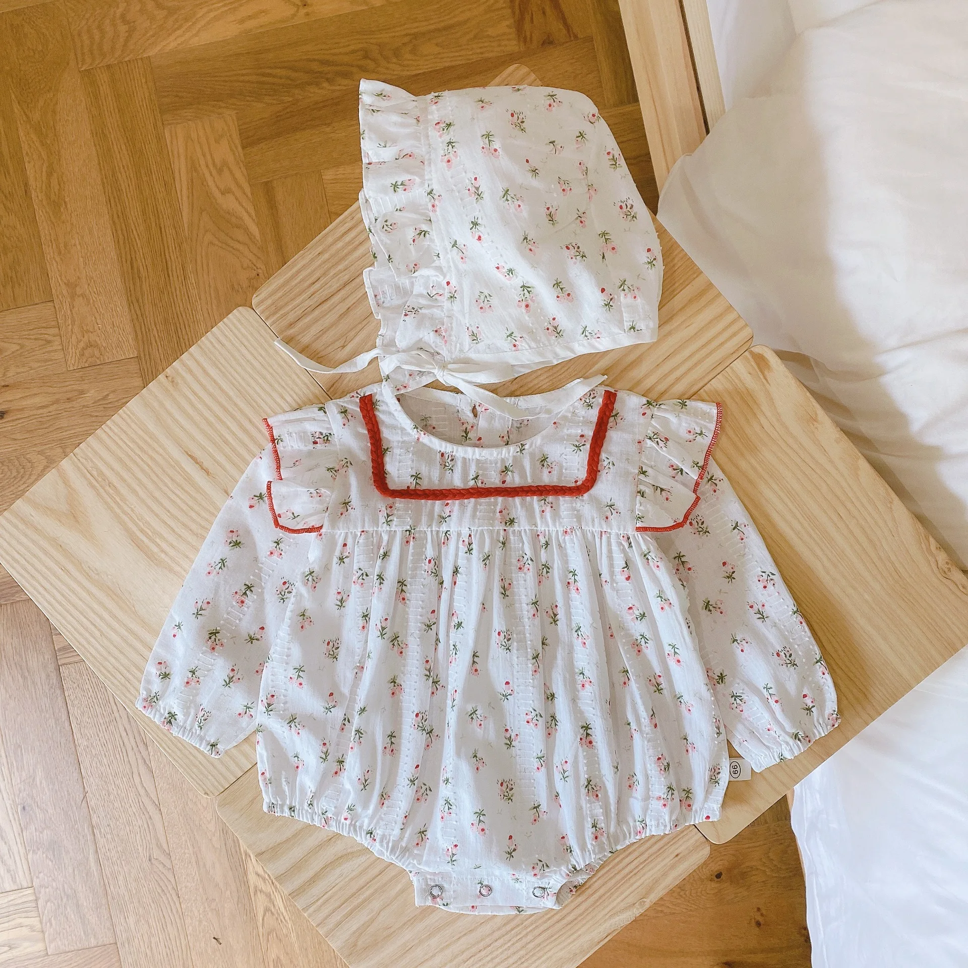 WLG Baby Clothes Girls Rompers Spring Autumn White Floral Printed Ruffle Long Sleeve Romper Toddler Girl Casual Clothes
WLG Baby Clothes Girls Rompers Spring Autumn White Floral Printed Ruffle Long Sleeve Romper Toddler Girl Casual Clothes