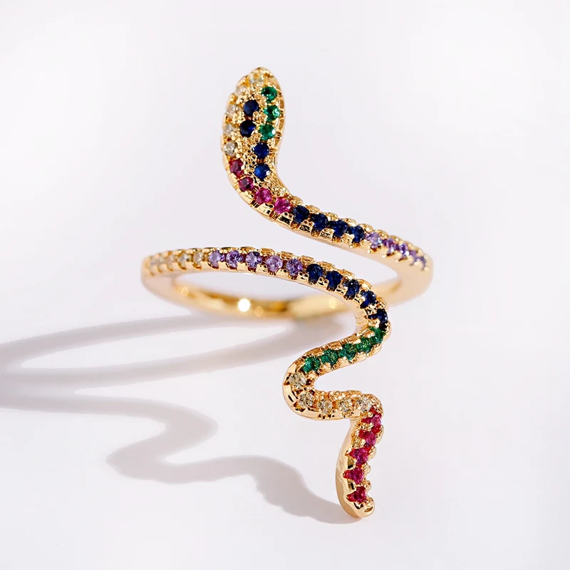 2020 Joyeria Mujer Stackable Rings Snake Rings For Women Gold Color Clear CZ Punk Rock Ring Animal Jewelry
2020 Joyeria Mujer Stackable Rings Snake Rings For Women Gold Color Clear CZ Punk Rock Ring Animal Jewelry