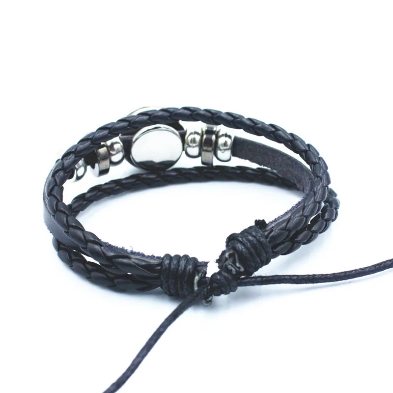 Tai Chi Bracelets Luminous Charm Leather Bracelet Yin Yang Tai Chi Braided Bangle Men Women Jewelry Wrist Gift
Tai Chi Bracelets Luminous Charm Leather Bracelet Yin Yang Tai Chi Braided Bangle Men Women Jewelry Wrist Gift