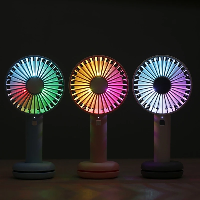 Portable Handheld Fan Mini USB Personal Table Desk Fan 3 Speed Air Cooler with Night Light Base for Outdoor Travel
Portable Handheld Fan Mini USB Personal Table Desk Fan 3 Speed Air Cooler with Night Light Base for Outdoor Travel
