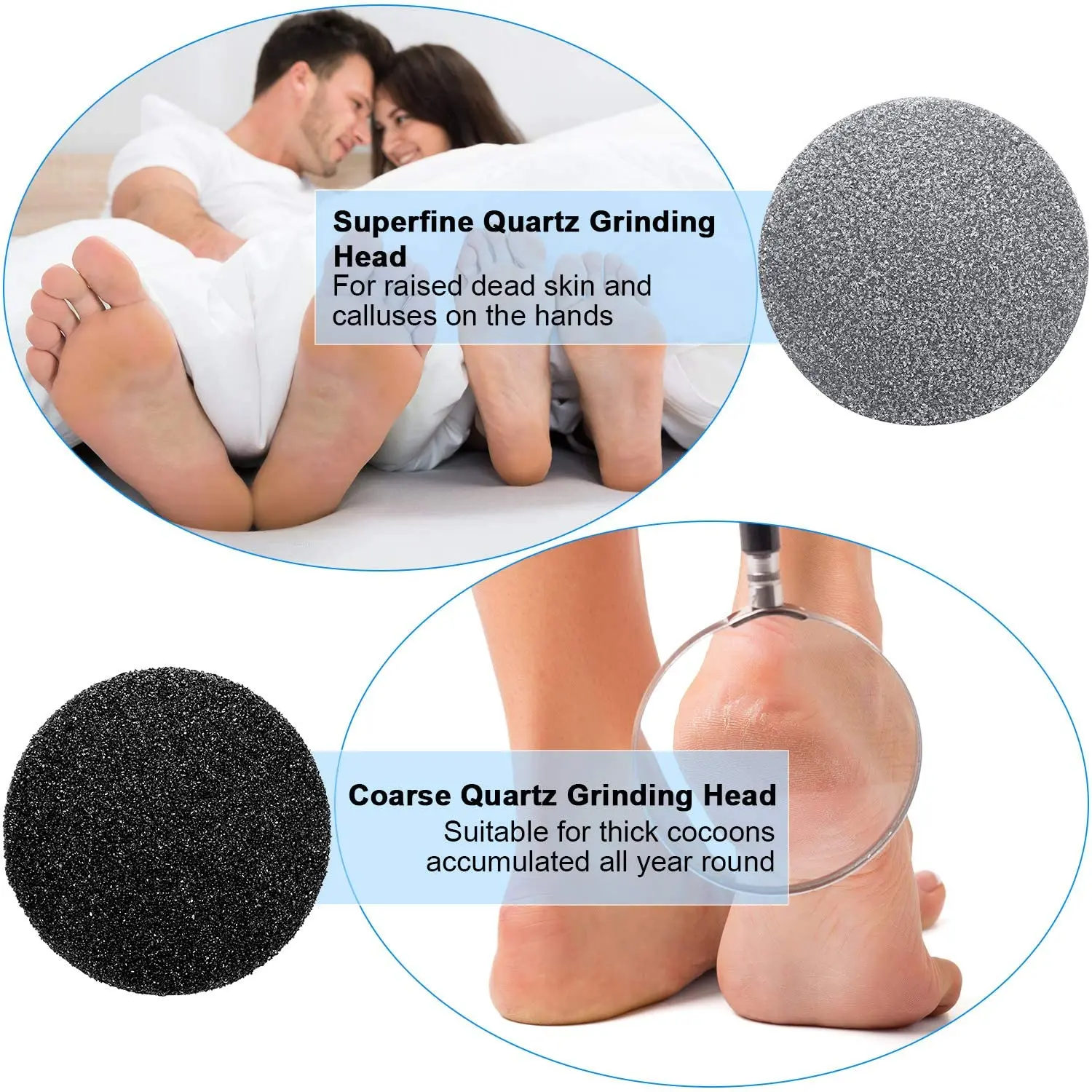 Portable Electric Vacuum Adsorption Foot Grinder Electronic Foot File Pedicure Tools Callus Remover Feet Care Sander with 20 Pcs
Portable Electric Vacuum Adsorption Foot Grinder Electronic Foot File Pedicure Tools Callus Remover Feet Care Sander with 20 Pcs