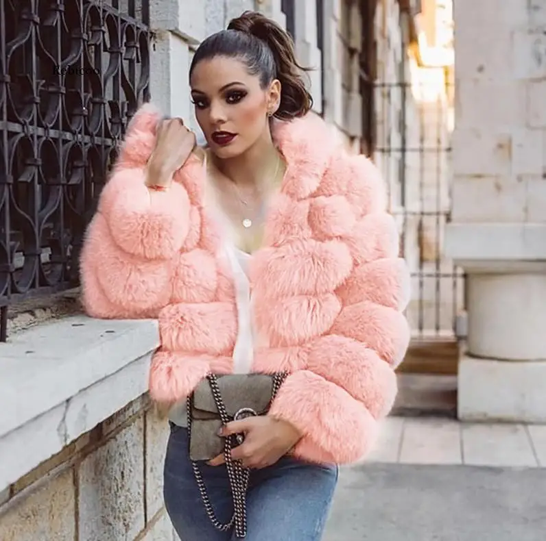 Women Autumn Winter Faux Mink Female Outerwear Winter Hooded New Faux Fur Jacket Warm Thick Outerwear Jacket Long Women's Coat
Women Autumn Winter Faux Mink Female Outerwear Winter Hooded New Faux Fur Jacket Warm Thick Outerwear Jacket Long Women's Coat