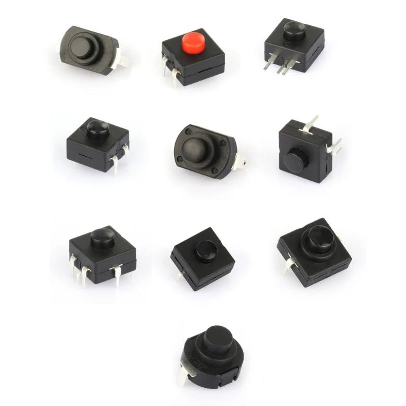 5pcs Multi Types Durable Flashlight Switch Push Button Lamp Button Switch Mini Environmental Protection Switch Latching
5pcs Multi Types Durable Flashlight Switch Push Button Lamp Button Switch Mini Environmental Protection Switch Latching