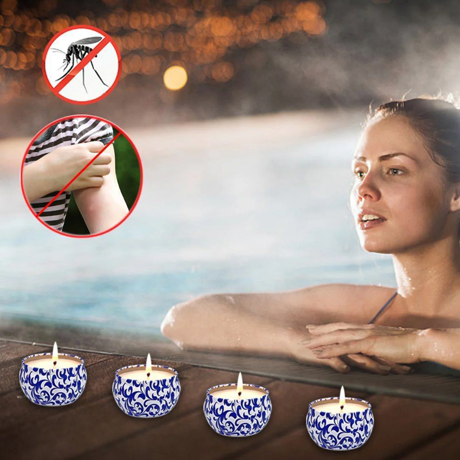 4PCS Scented Candle Set No Smoke Soy Bean Wax Aromatherapy Candle 100% lead-free wick no black smoke Repel Mosquitoes Gift 
4PCS Scented Candle Set No Smoke Soy Bean Wax Aromatherapy Candle 100% lead-free wick no black smoke Repel Mosquitoes Gift