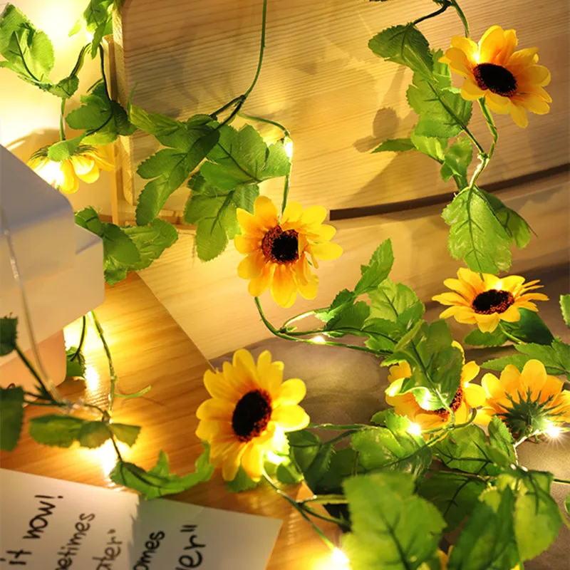 20 LED Artificial Flower Fairy Light String Rattan Wedding Anniversaire Decoration Garland Wedding Home Party Garden Decoration
20 LED Artificial Flower Fairy Light String Rattan Wedding Anniversaire Decoration Garland Wedding Home Party Garden Decoration