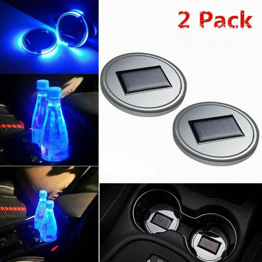 Solar Cup Pad Car Accessories LED Light Cover Interior Decoration Lights K1X7
Solar Cup Pad Car Accessories LED Light Cover Interior Decoration Lights K1X7