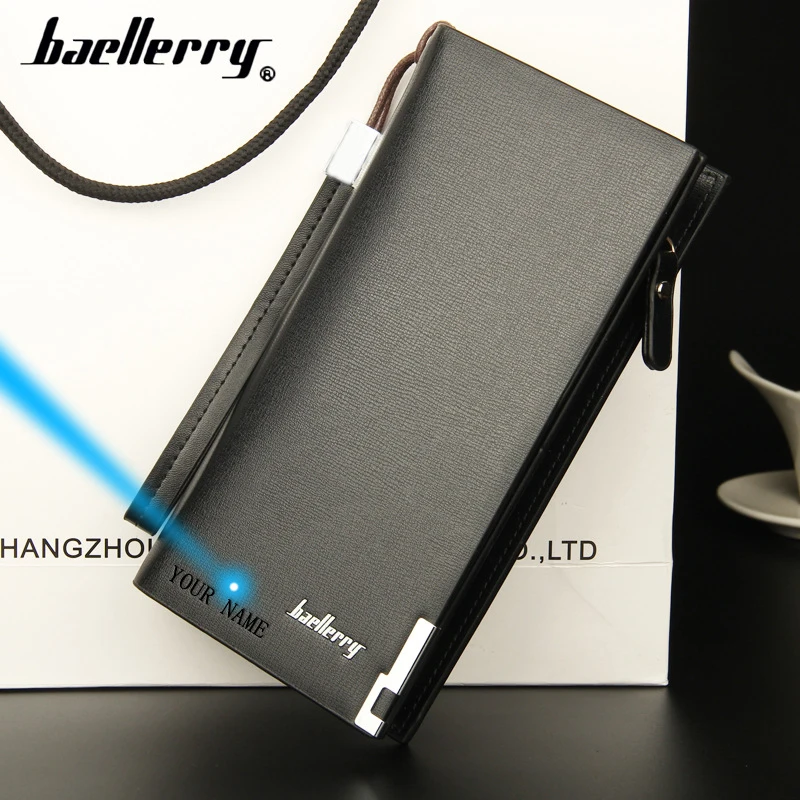 Мужской деловой клатч Baellerry, длинный тонкий кожаный кошелек, держатель для карт
Мужской деловой клатч Baellerry, длинный тонкий кожаный кошелек, держатель для карт