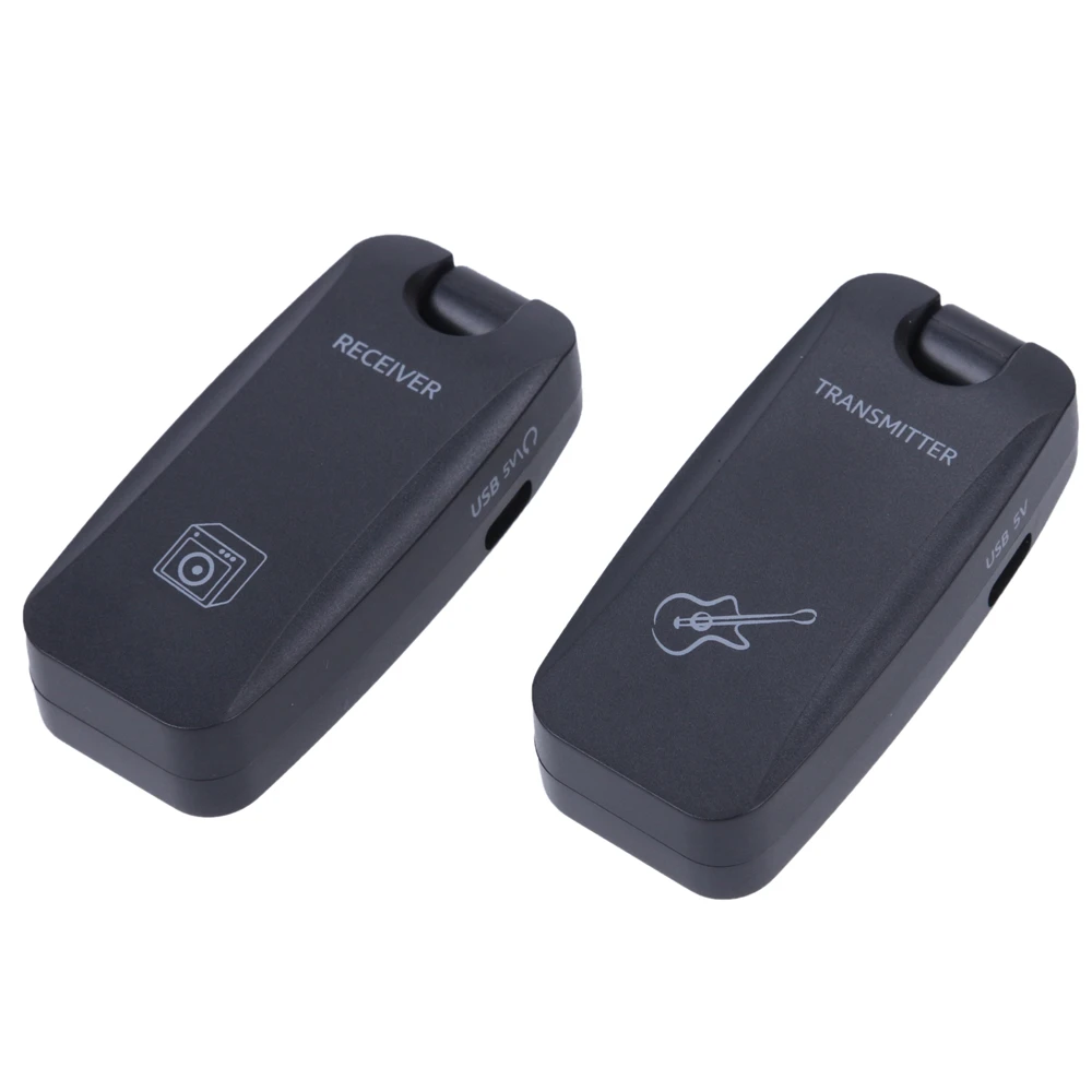 Rechargeable Audio Wireless Guitar System 5.8Ghz Guitar Transmitter Receiver Wireless System for Electric Guitar Bass Amplifier
Rechargeable Audio Wireless Guitar System 5.8Ghz Guitar Transmitter Receiver Wireless System for Electric Guitar Bass Amplifier