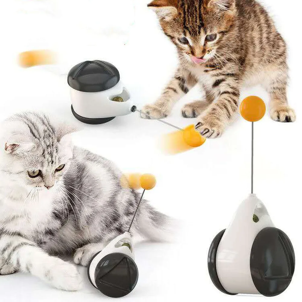 Cat Toy Chaser Ball Automatic Blancled Wheels Pet Chasing Toy Interactive Rotating Mode Funny Cat Training Toys with Rod
Cat Toy Chaser Ball Automatic Blancled Wheels Pet Chasing Toy Interactive Rotating Mode Funny Cat Training Toys with Rod