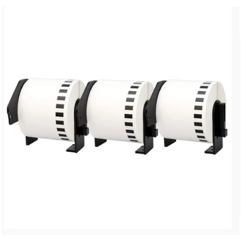 3 рулона, совместимые с Brother DK22205 62 мм x 30,48 м, непрерывная белая длина, бумажная лента, этикетки с многоразовым картриджем
3 рулона, совместимые с Brother DK22205 62 мм x 30,48 м, непрерывная белая длина, бумажная лента, этикетки с многоразовым картриджем