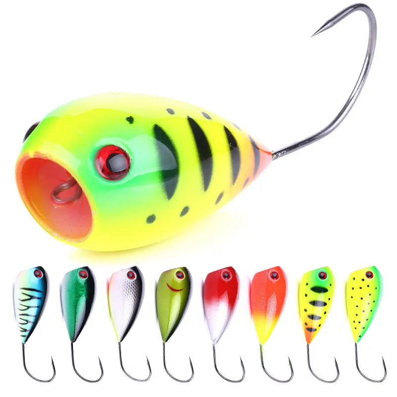 HENGJIA 1pcs Lures 3D fishing popper lure isca artificial hard bait hook tackle 13g 8cm
HENGJIA 1pcs Lures 3D fishing popper lure isca artificial hard bait hook tackle 13g 8cm