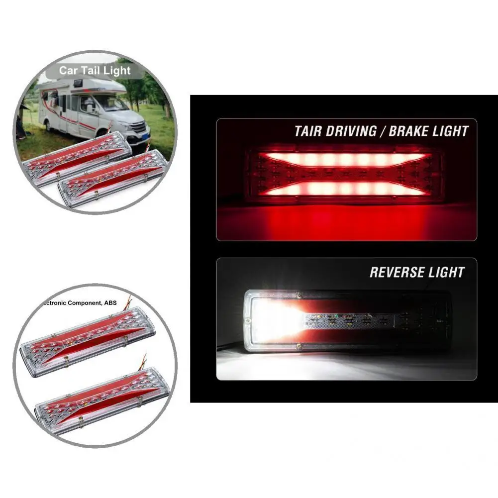 Universal Running Light Convenient 41 LEDs 12V Car Flowing Tail Lamp Trailer Light Tail Lamp 2Pcs
Universal Running Light Convenient 41 LEDs 12V Car Flowing Tail Lamp Trailer Light Tail Lamp 2Pcs